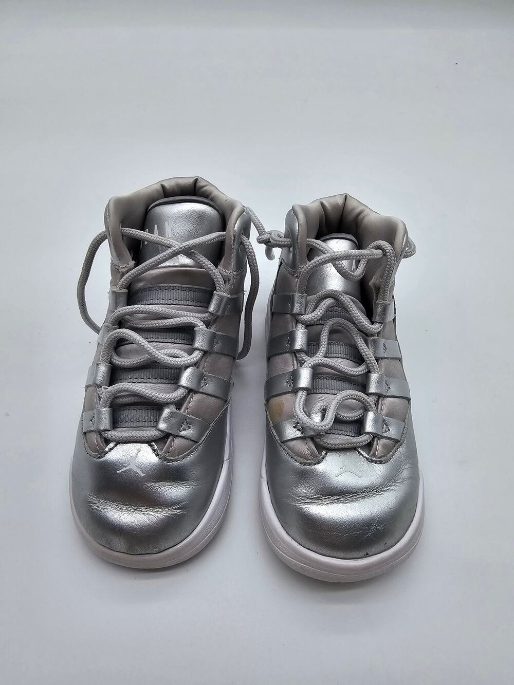 Jordan Toddler Boys Size 8 Silver Max Aura Shoes